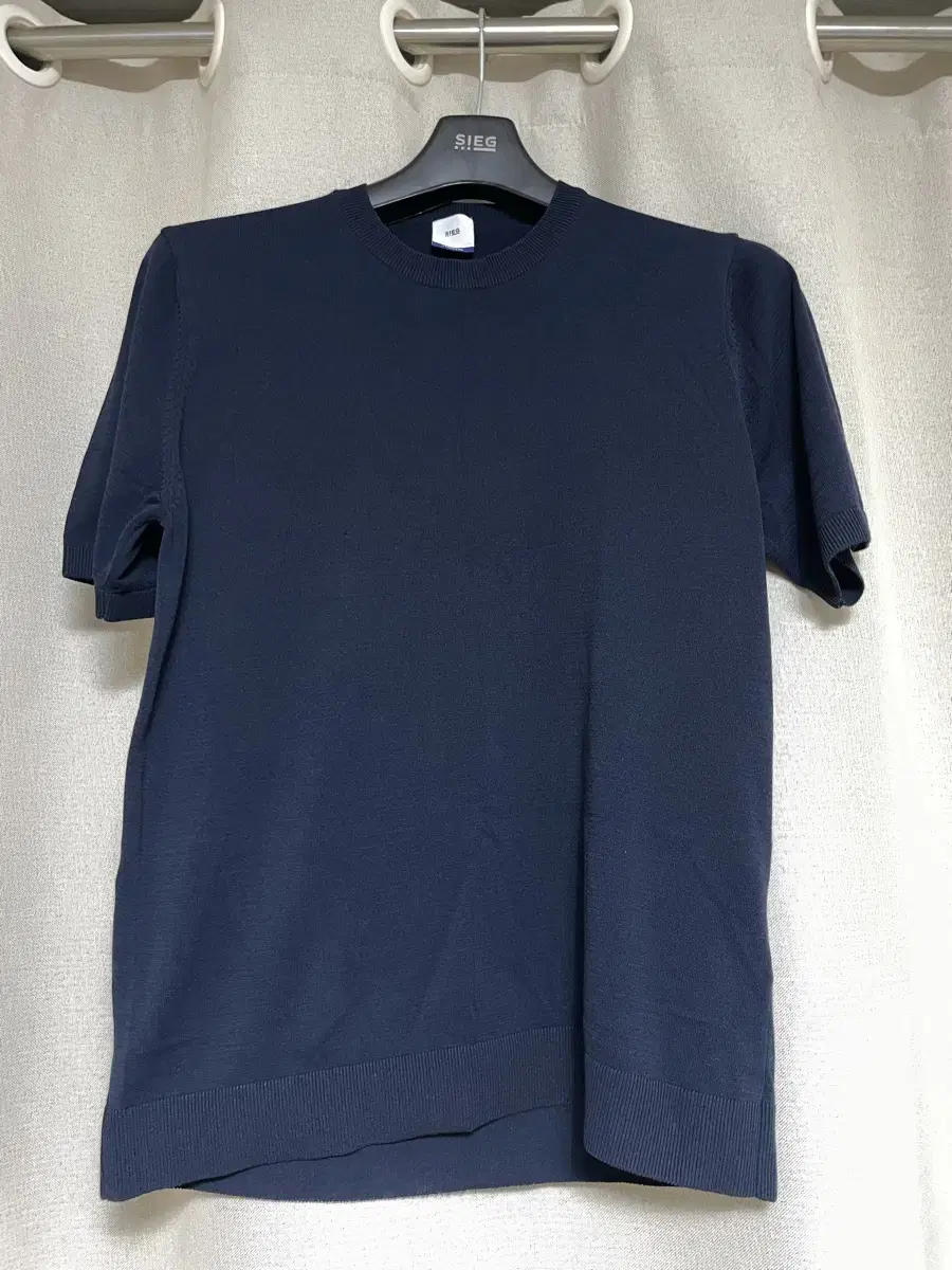 Jike Short Sleeve Knit Size 100 Navy (Gon)