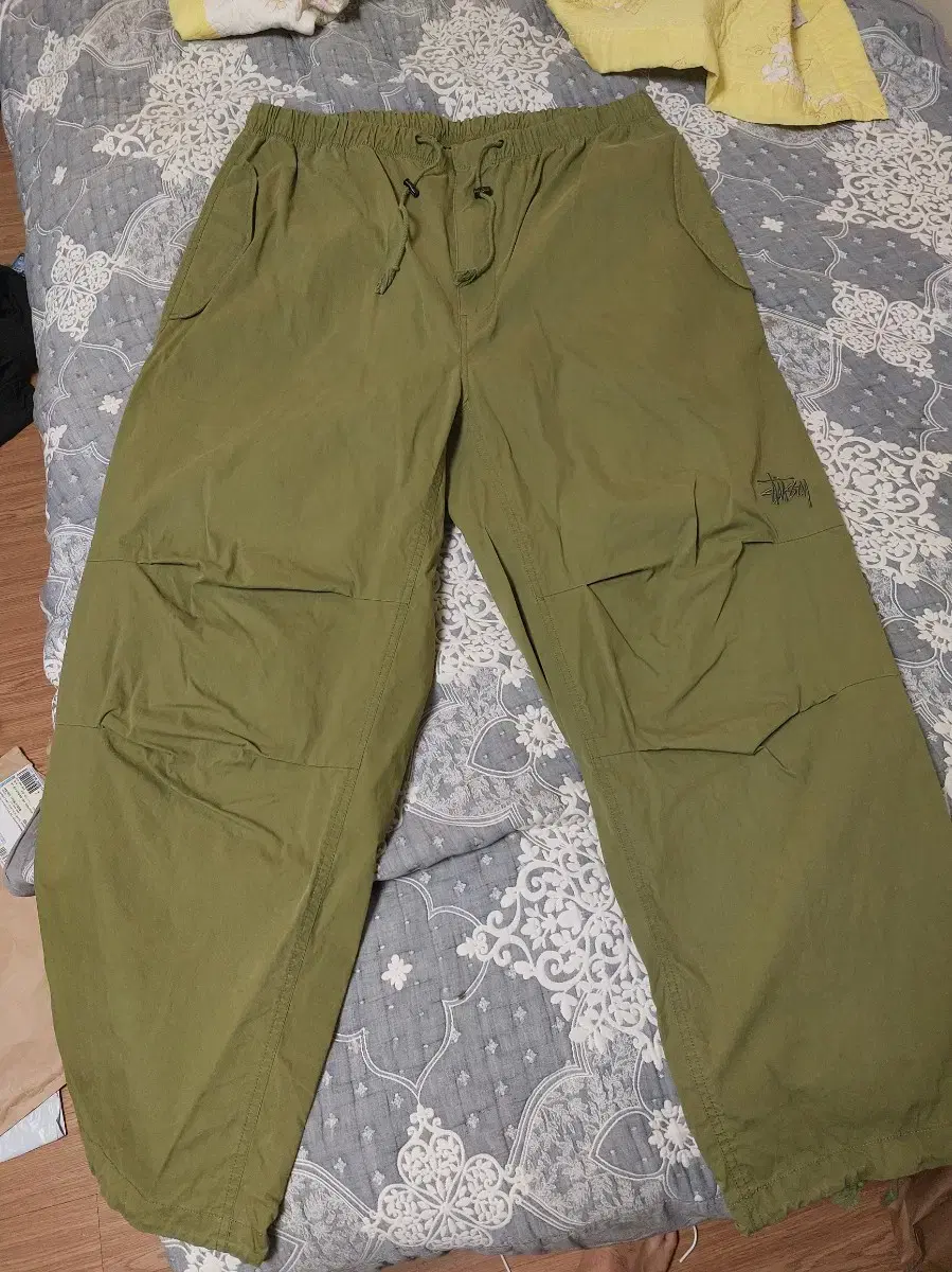 Stussy nyco over trousers pants XL olive