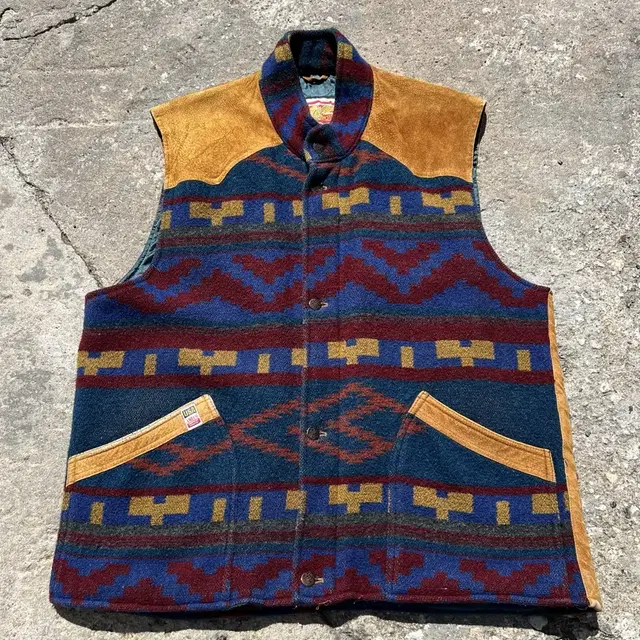 1990s AMECO USA AZTEC 아메코 에스닉 나바호 베스트