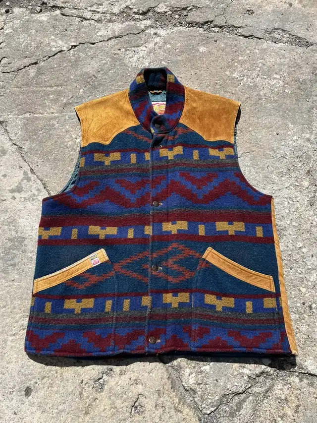 1990s AMECO USA AZTEC 아메코 에스닉 나바호 베스트