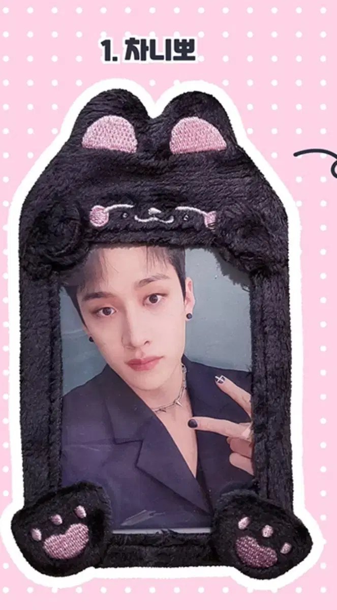 bang chan photocard holder sells chanipo