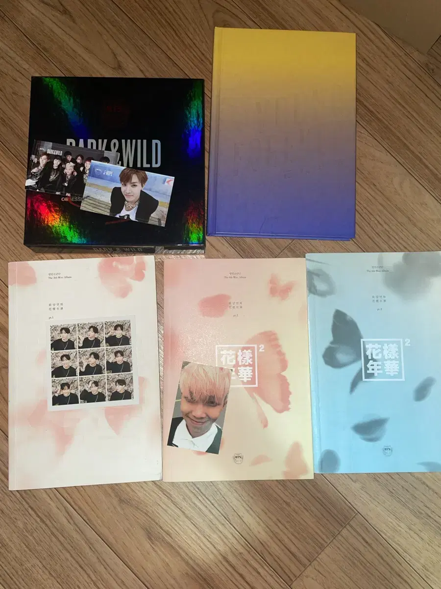 BTS album bulk sell (Hwayang Yeonhwa, Young Forever, Dark Wild)