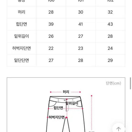 미친힙업보장 뉴앤비 베이지 워싱 롱 부츠컷 흑청 데님