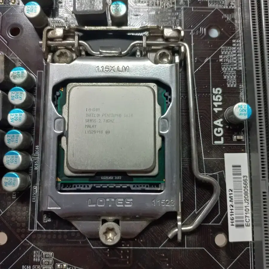 CPU G630 ,메인보드, 백판넬,펜판매합니다