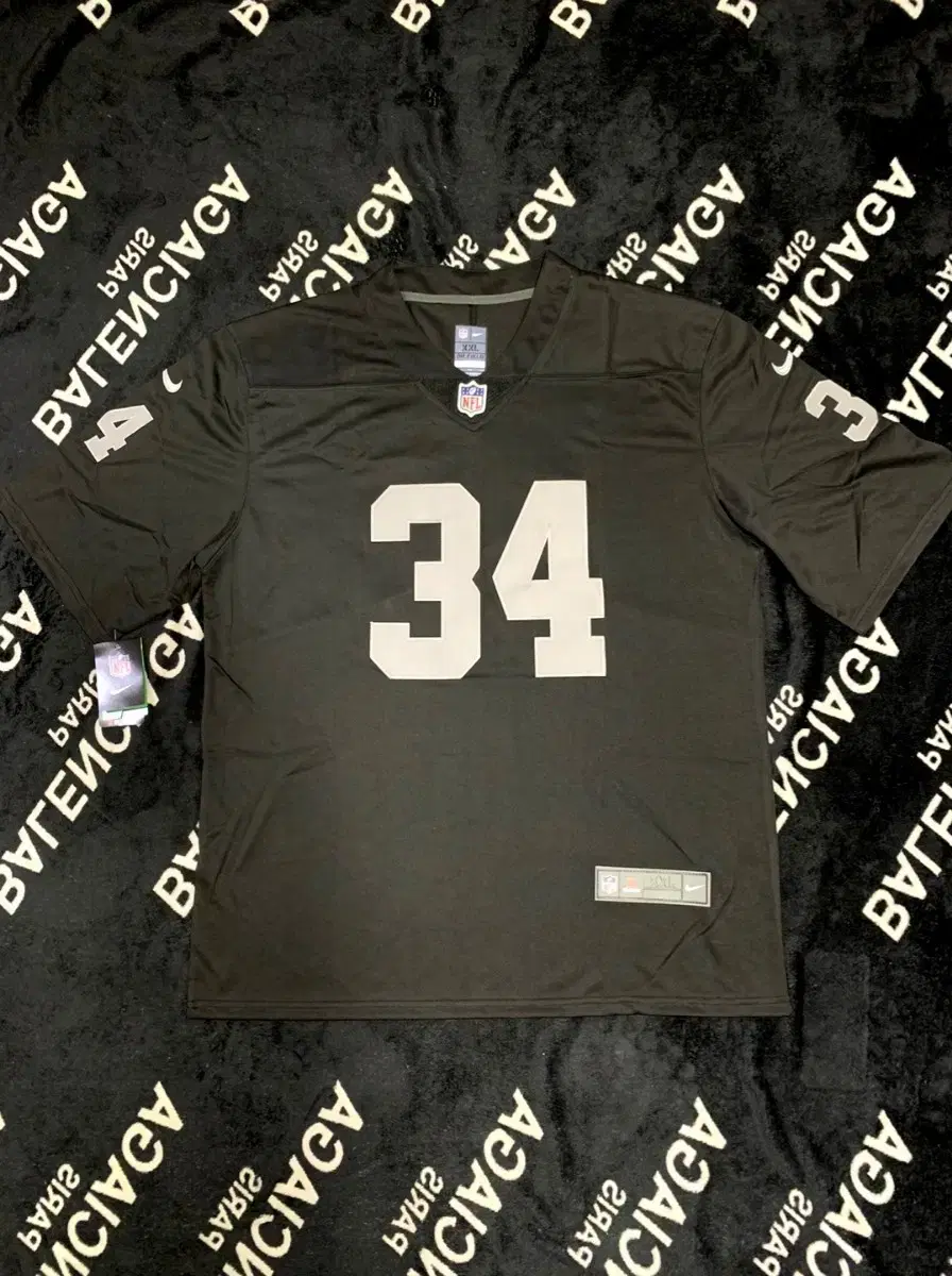 새것)2XL)나이키xNFL 로스앤젤레스 레이더스 34 JACKSON 럭비