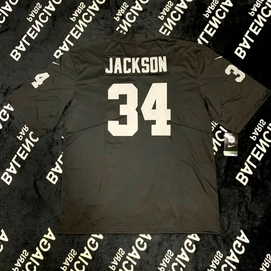 새것)2XL)나이키xNFL 로스앤젤레스 레이더스 34 JACKSON 럭비