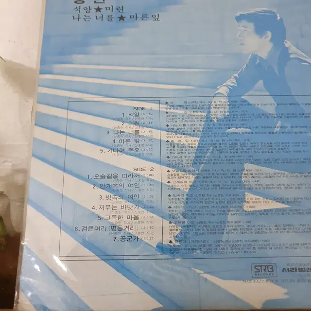 미개봉   장현 LP   1980  신중현작사.작곡집