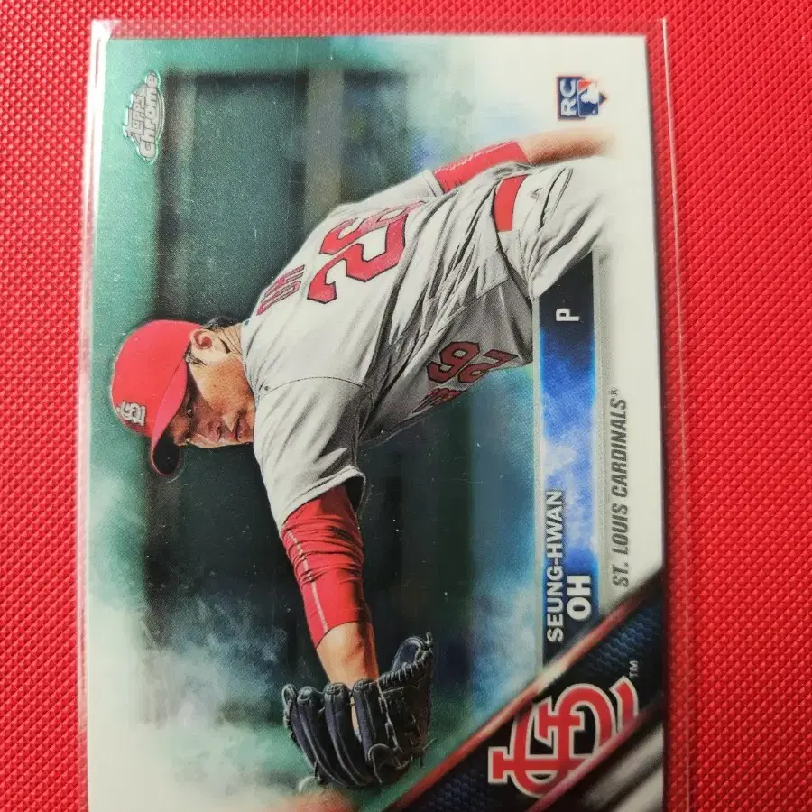 오승환 2016 Topps Chrome 베이스 RC 루키 카드