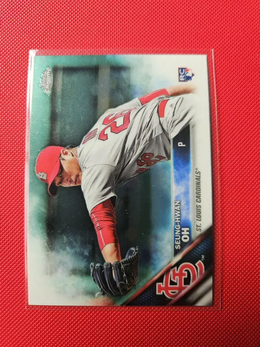 오승환 2016 Topps Chrome 베이스 RC 루키 카드