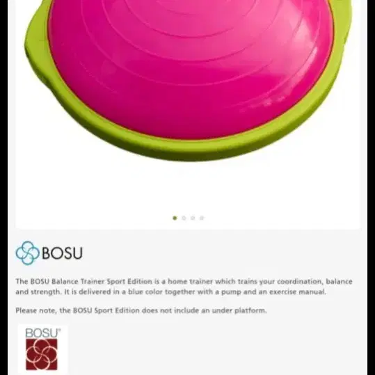 Bosu balance Trainer 55cm