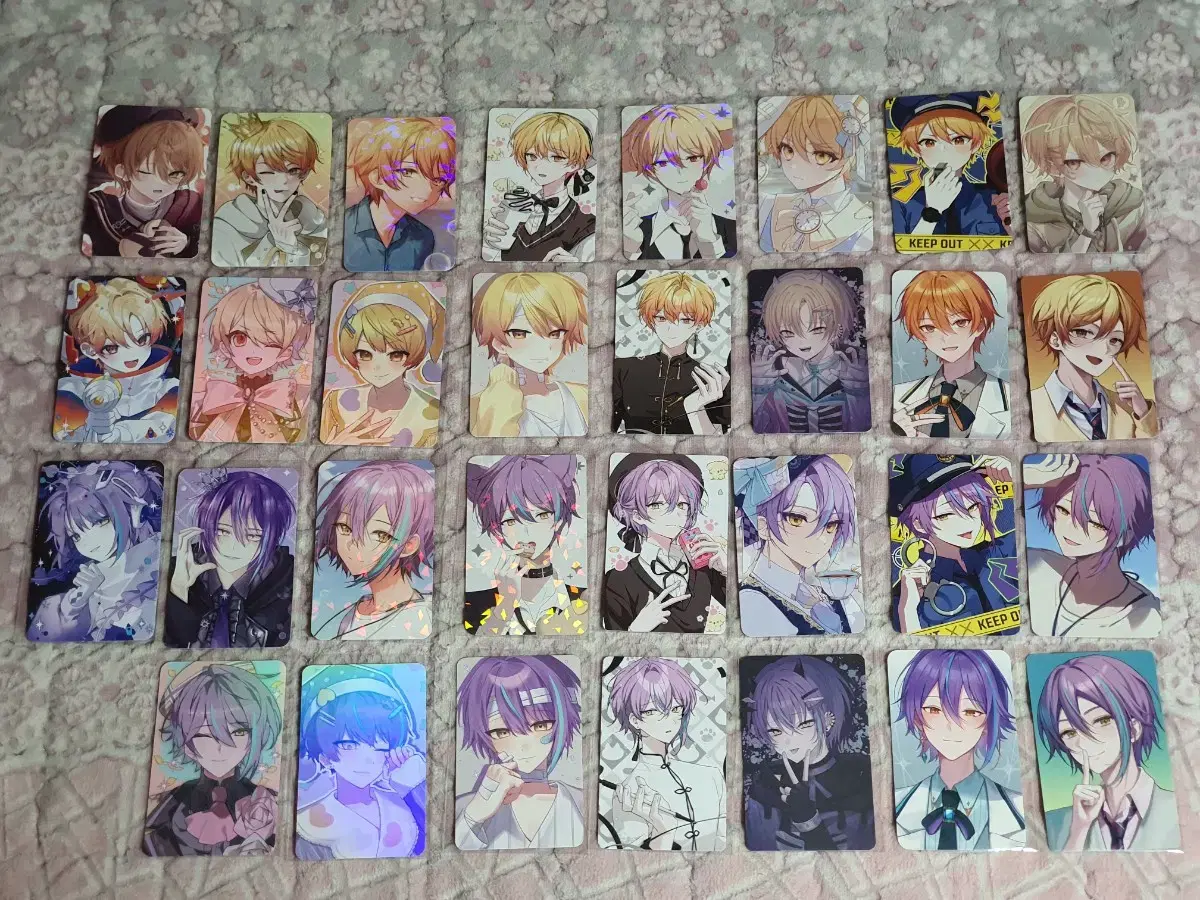 Pseka Namcaz unofficial goods photocard Sells (Tsukasa,Lew more/Touya,Akito less)