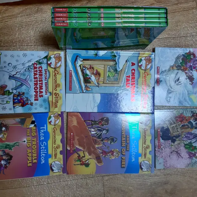 제로니모의 모험(geronimo stilton) 영어원서와 DVD 일괄