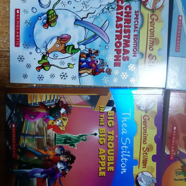 제로니모의 모험(geronimo stilton) 영어원서와 DVD 일괄