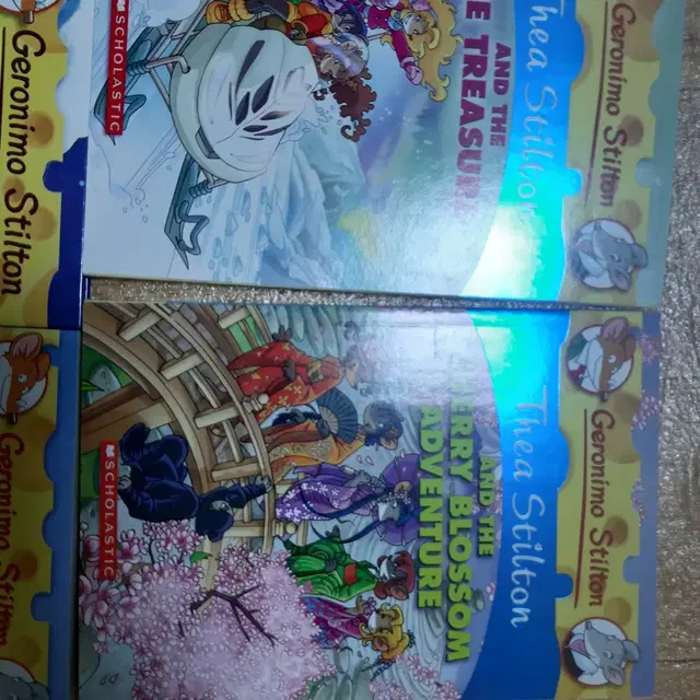 제로니모의 모험(geronimo stilton) 영어원서와 DVD 일괄