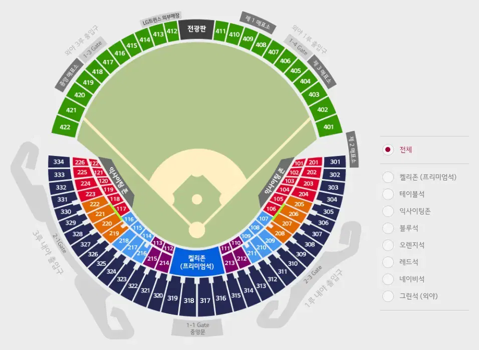 September 7 LG Hanwha Orange Seat 205 Zone 2 Double Seat (1st Base)