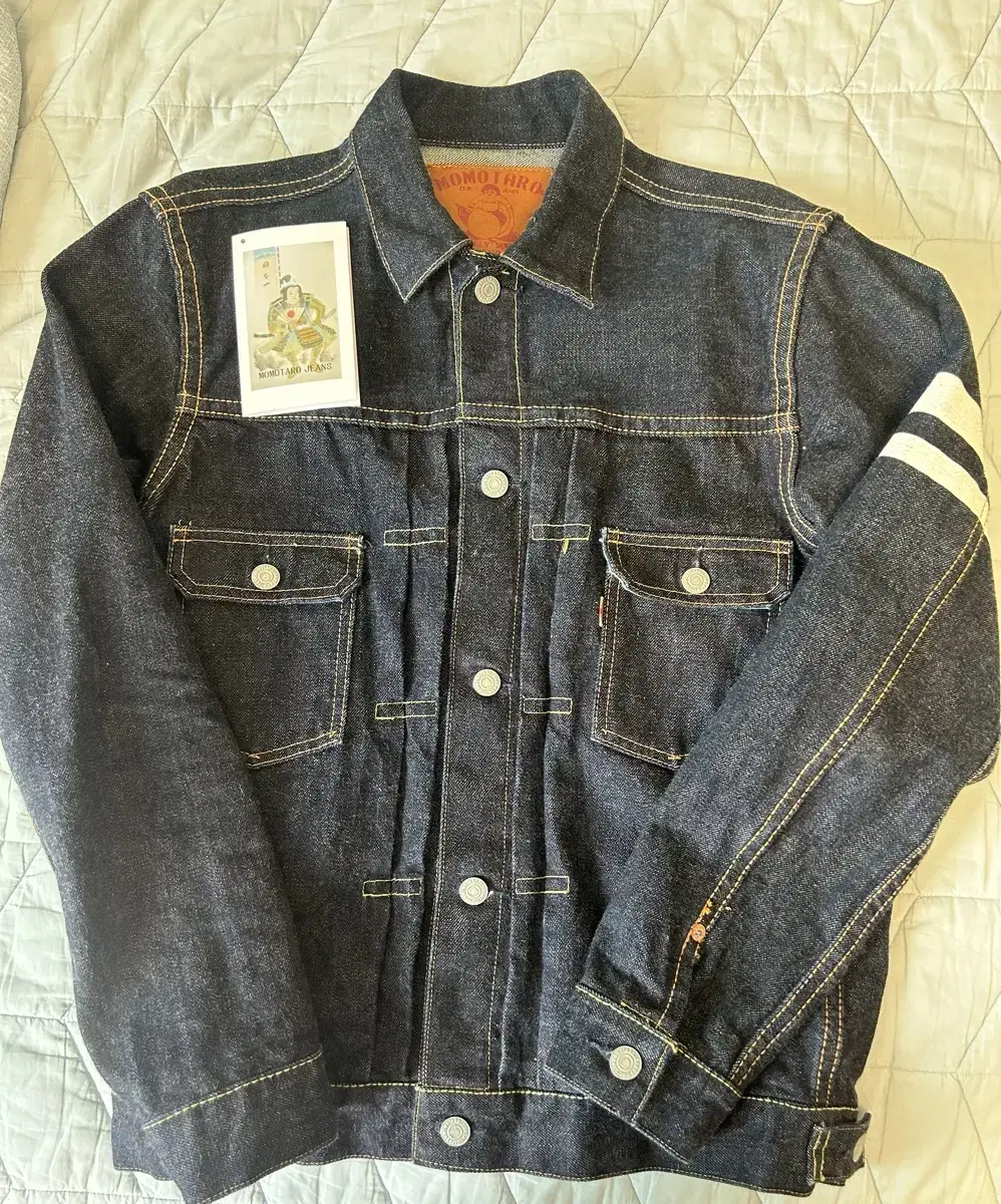 Momo Taro Jins 2nd Generation Jeans Jacket Size 38