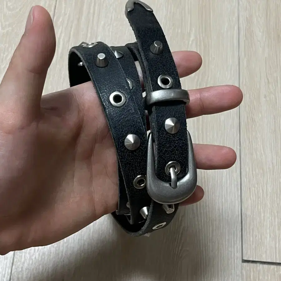 lcdc crack leather belt