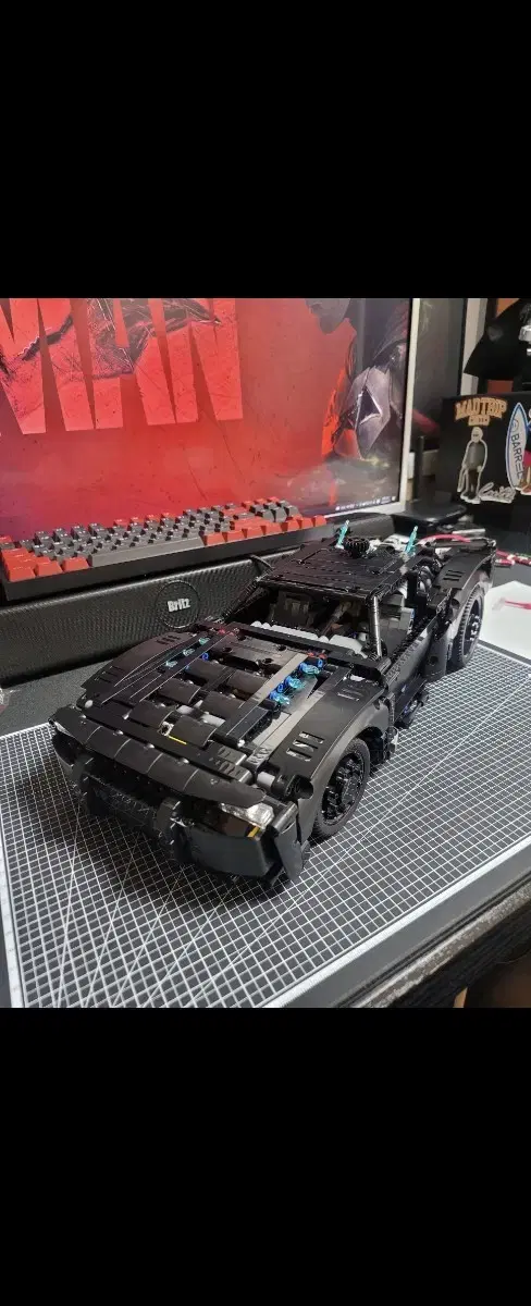 LEGO 42127 The Batman Batmobile with exclusive acrylic gauntlets