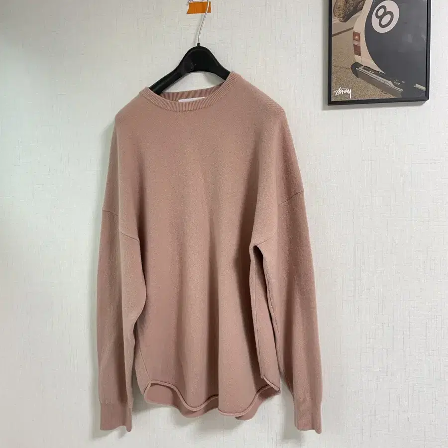 Extreme cashmere crew hop knit 익스트림캐시미어