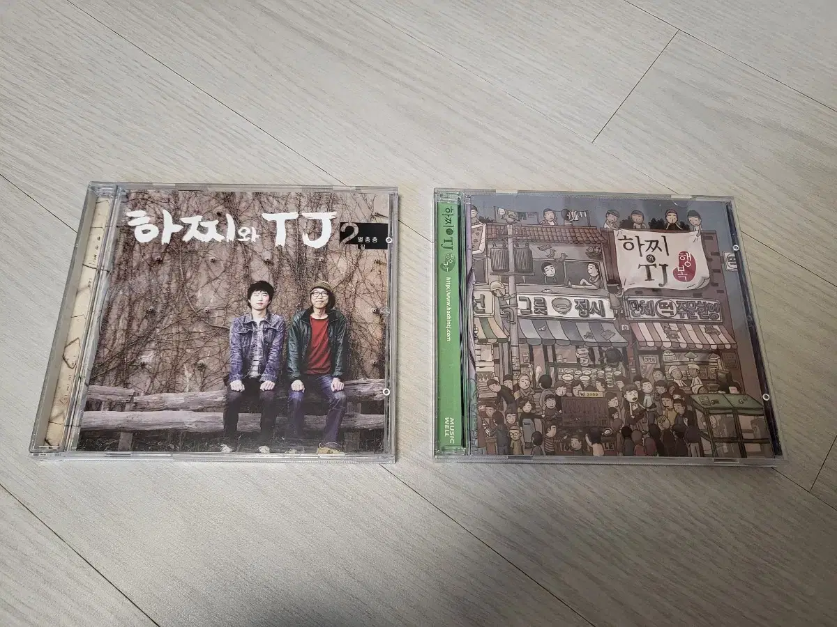 Hachiwa TJ 1st and 2nd albums