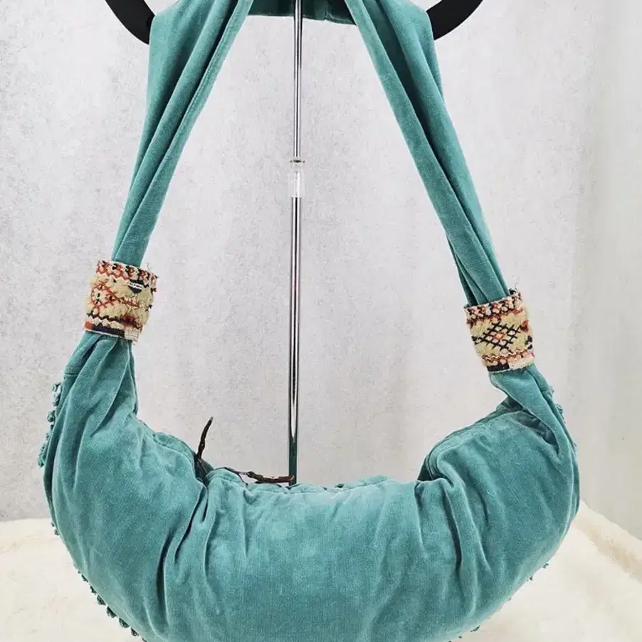 카피탈 KAPITAL Snufkin Lace Turquoise Bag