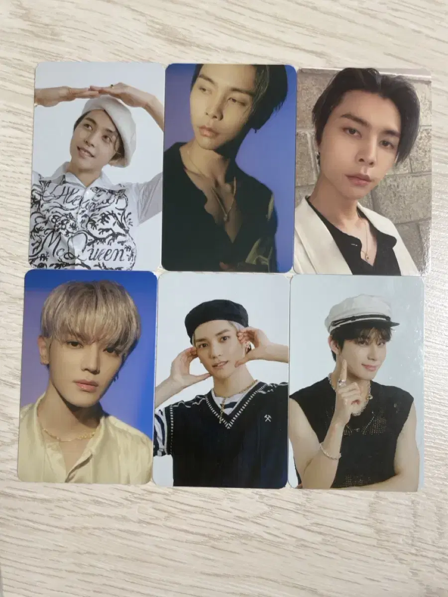 nct 127 season's greetings photocard wts (johnny,jungwoo,taeyong)