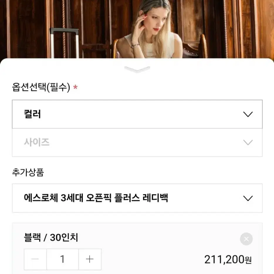 에스로체 pc캐리어30최저211000판매179000