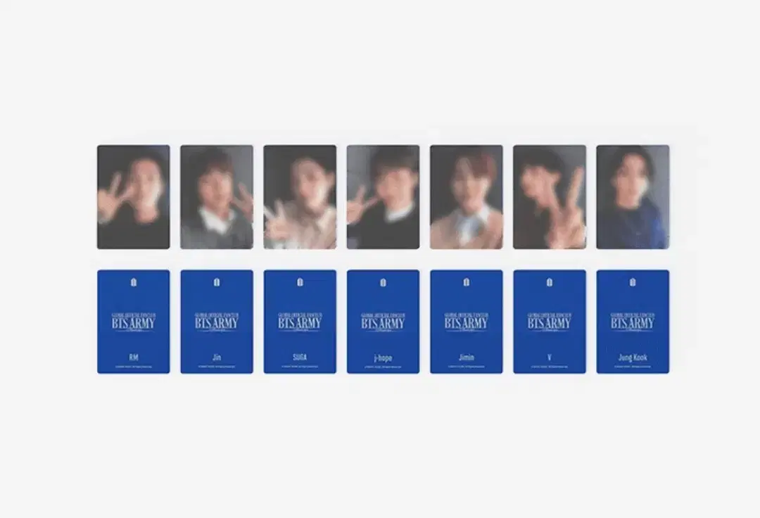 Bangtan Army Membership kit photocard Split