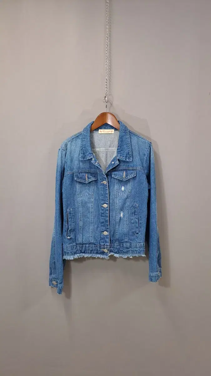 HTini Minute Partial Damage Jeans Jacket