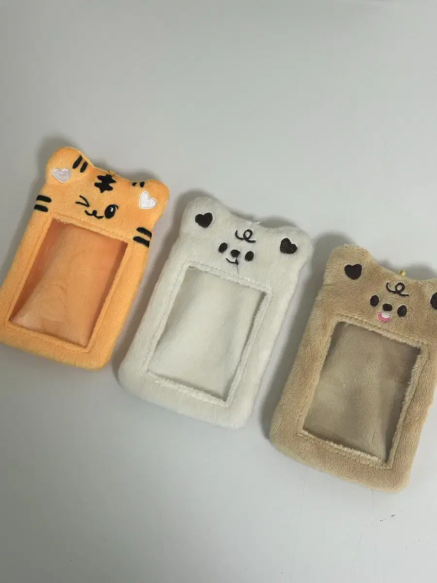 Animal photocard holder Plush holder