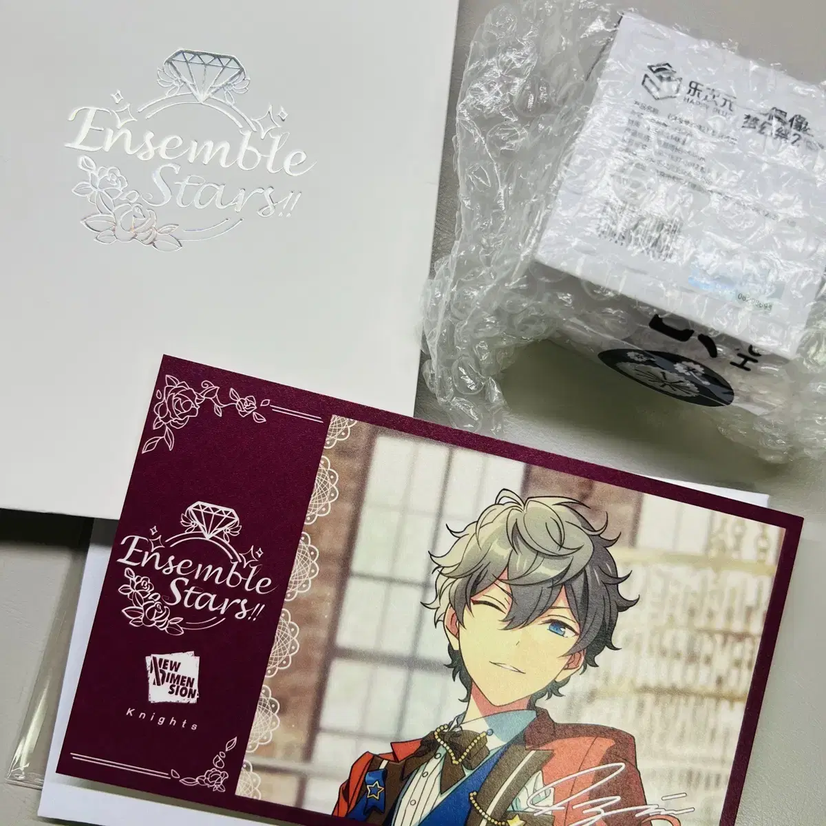 New sealed full set Angsta Jungsta Sena Izumi 5th Anniversary Ring (Silver)