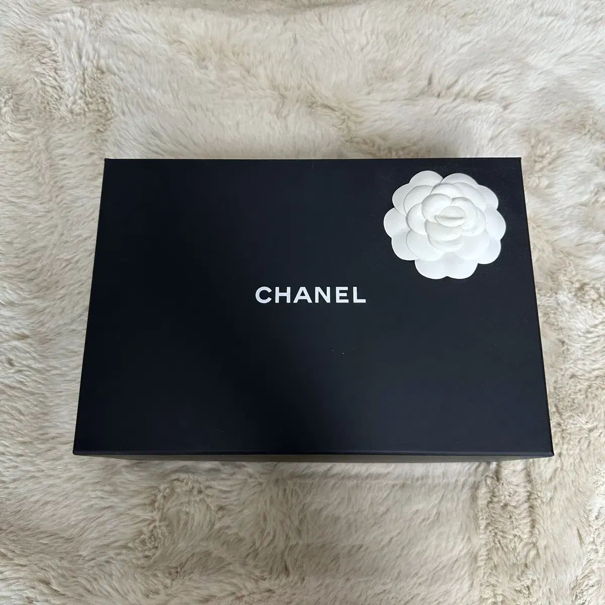 (가격인하)샤넬 CHANEL 클래식 램스킨 직사각 베니티백