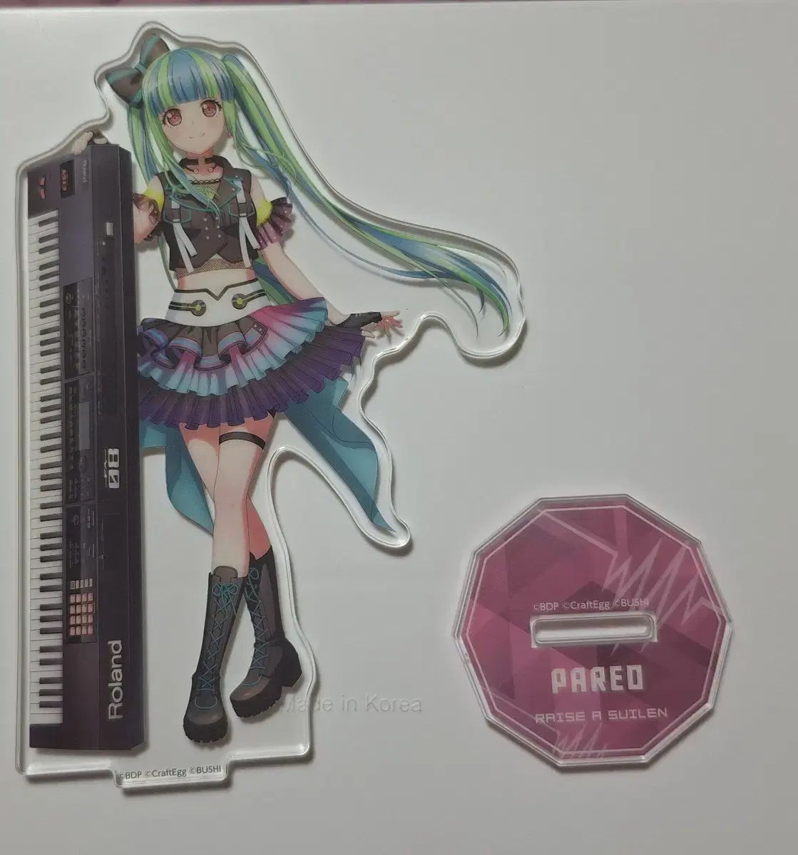 Bangdream Pareo acrylic stand sells