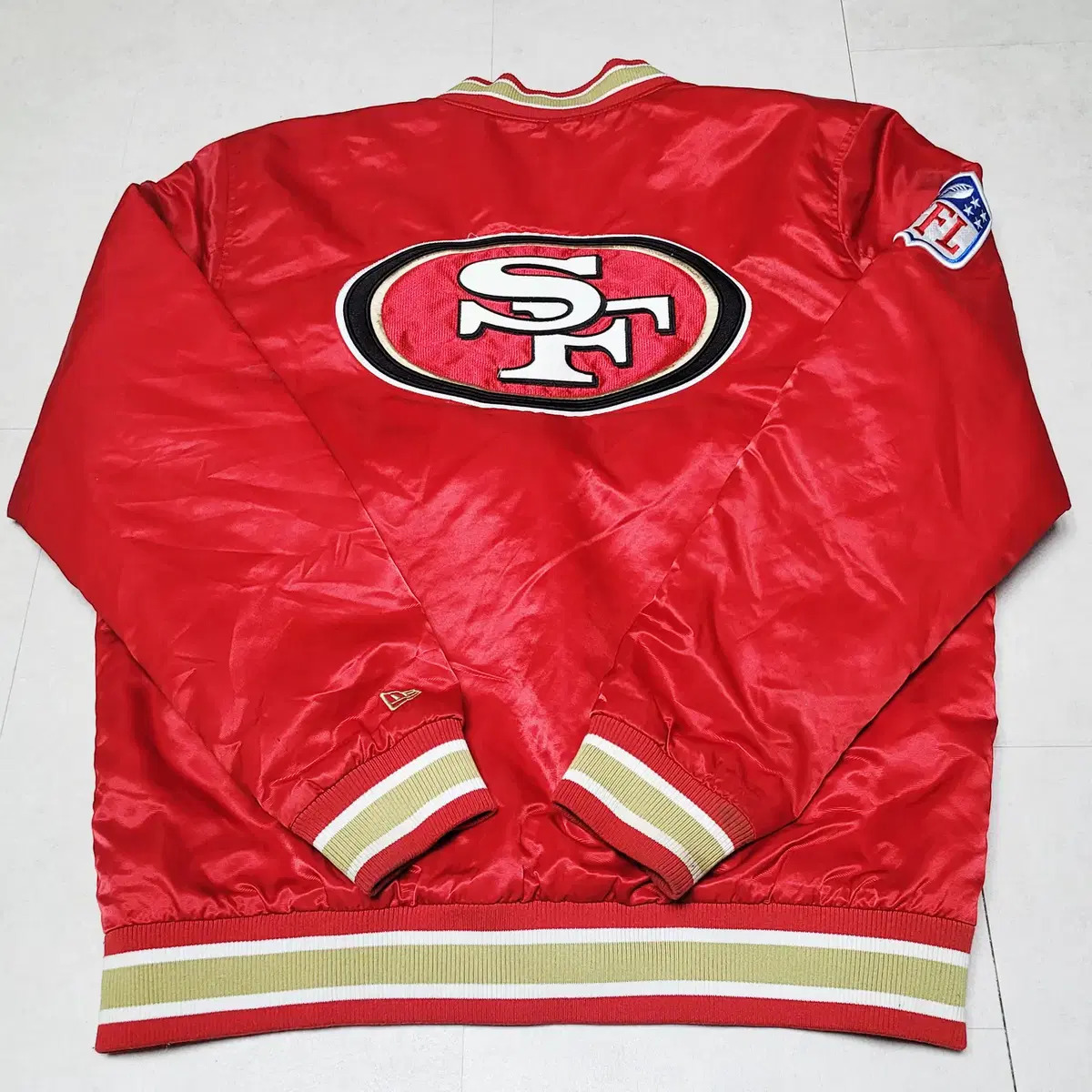 뉴에라 NFL 사틴 바시티자켓 2XL 폴1026/D