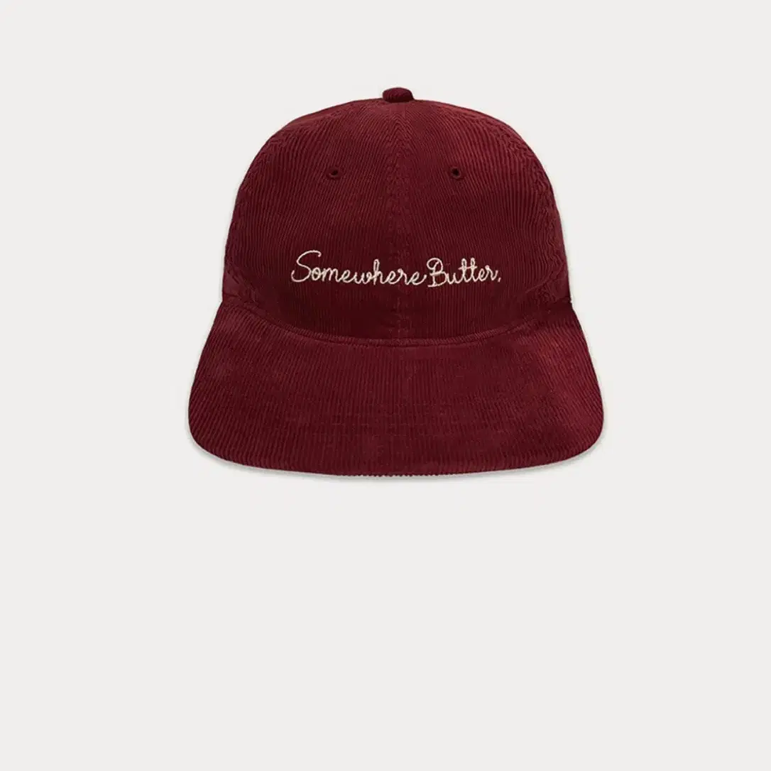 썸웨어버터 Vintage Corduroy Letter Ball Cap