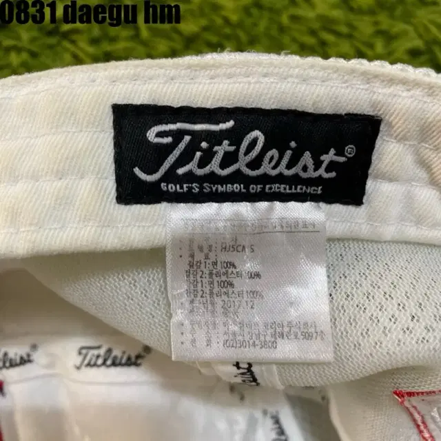 Titleist 타이틀리스트 캡 모자