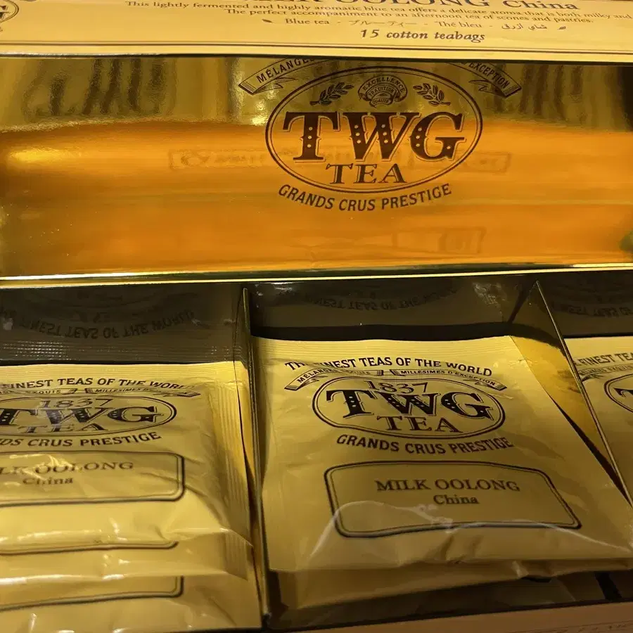 TWG Tea 밀크 우롱 (12개)