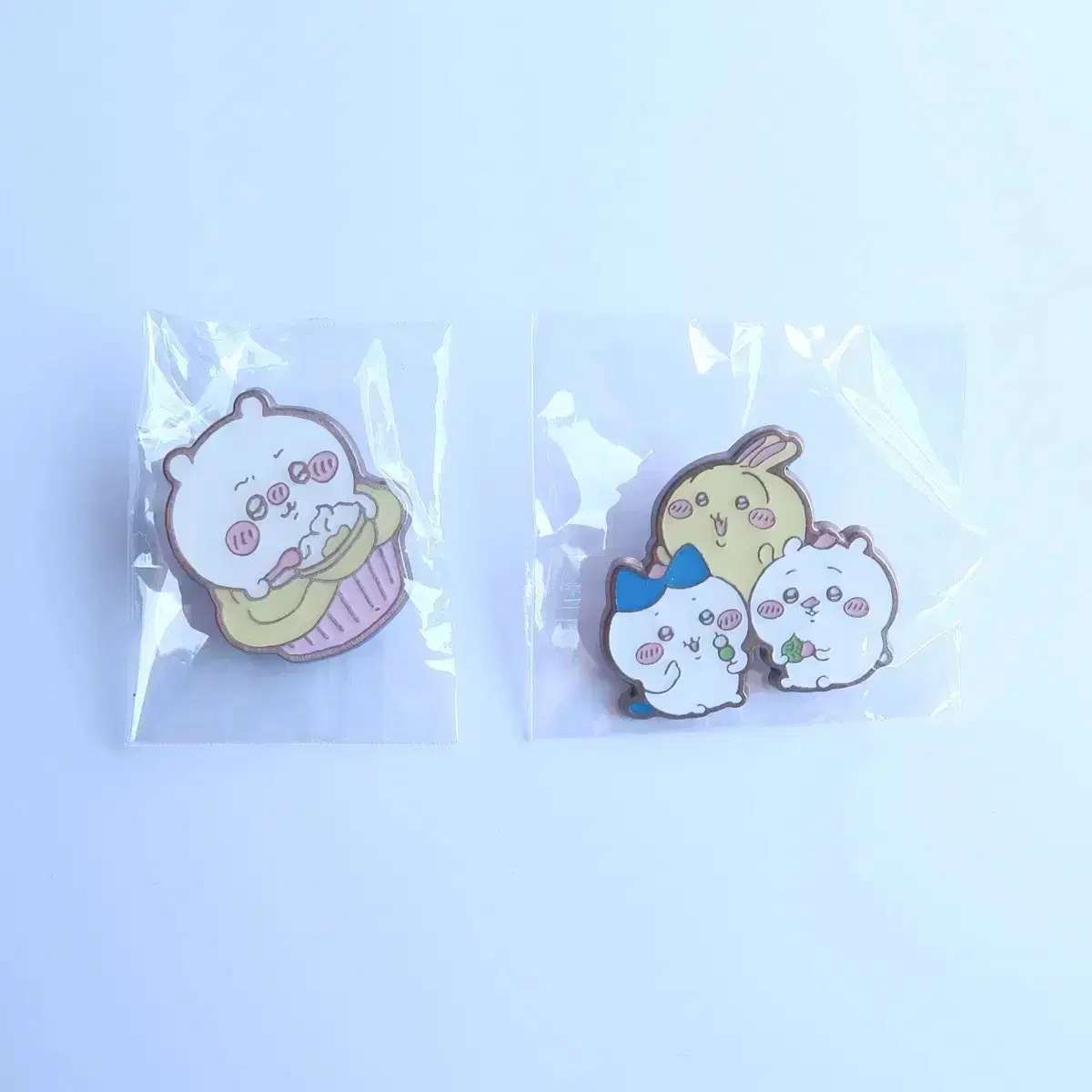 Munzakugi Chiikawa Hachiware Usagi Pin Collection3 Pin Badge 2P Set