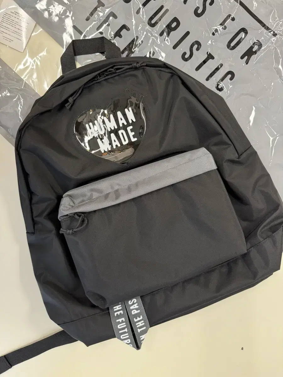 휴먼 메이드 백팩 블랙 Human Made Backpack Black