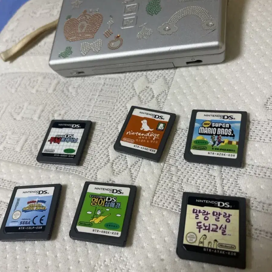 닌텐도 ds lite 실버