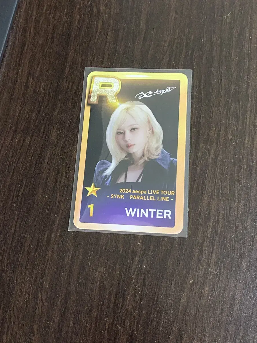 Winter Shm Mission Certification photocard WTS