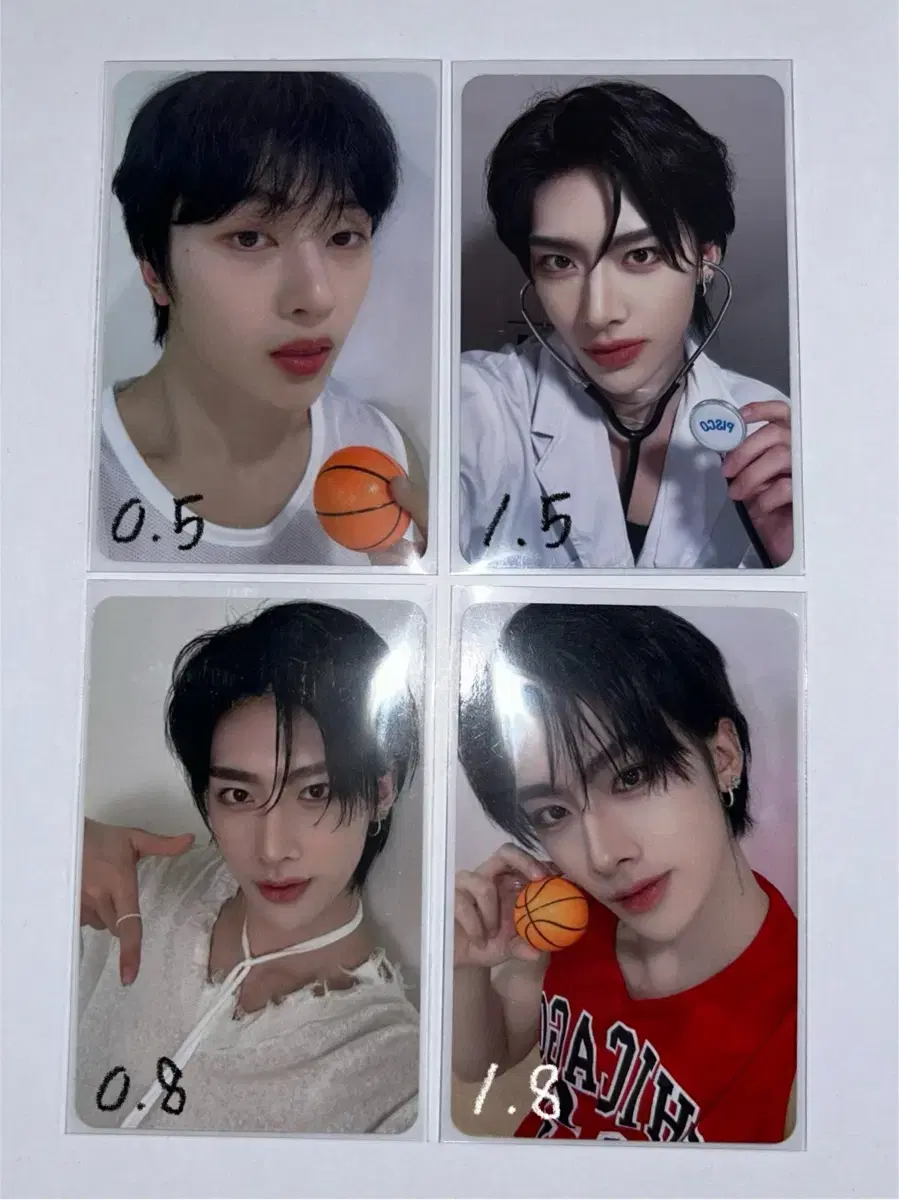 zerobaseone zb1 vol. 4 kim jiwoong seok matthew ricky han yujin pseudo-basketball digipackphotocard