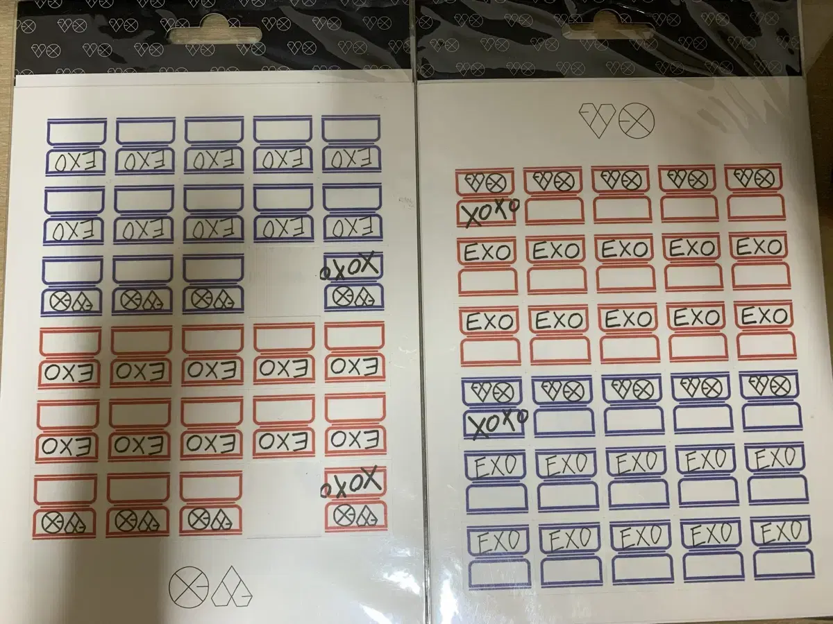 Exo Growl Paper Sticker