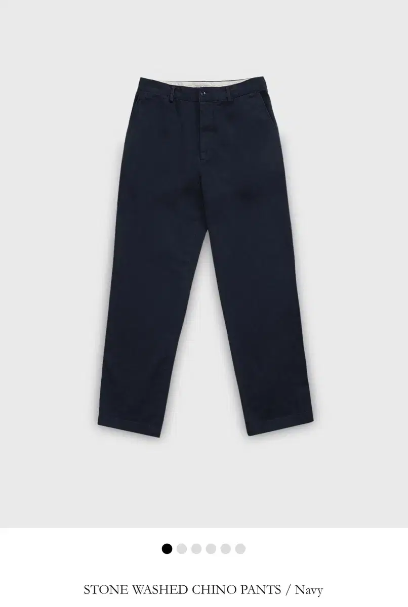 [S]Heritage Floss Stone Washed Chino Pants Navy