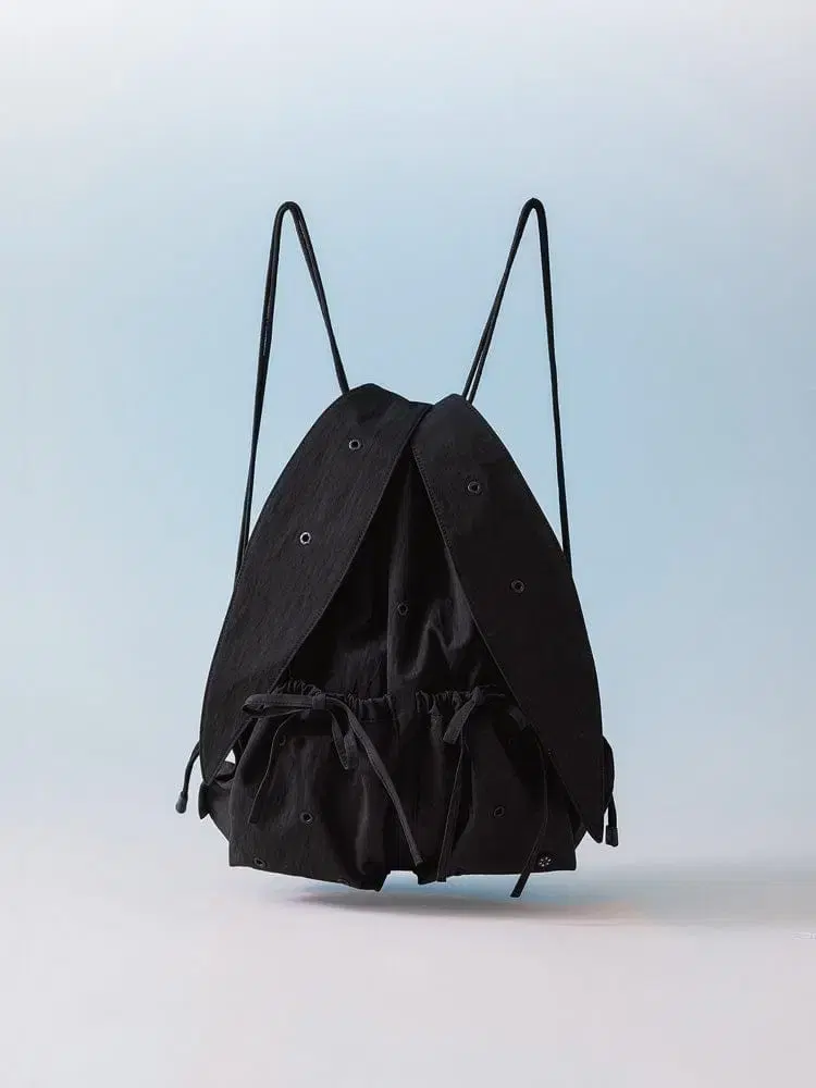 New Jeans Collette Rabbit String Bag in Black