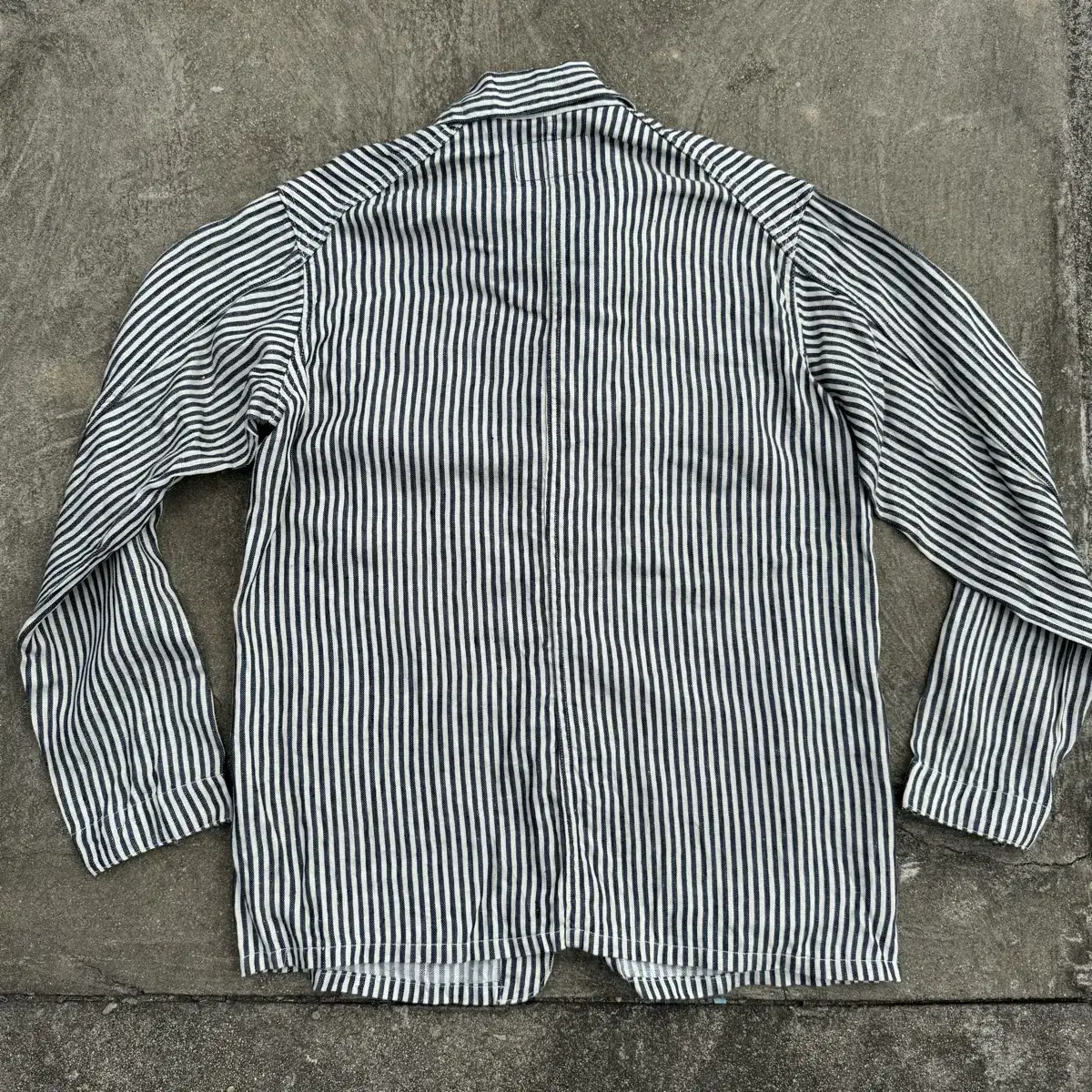 [L] Stevenson Overall 스티븐슨오버롤 린넨 히코리 자켓