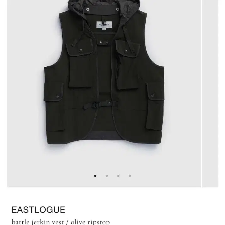 Eastlogue battle jerkin vest olive