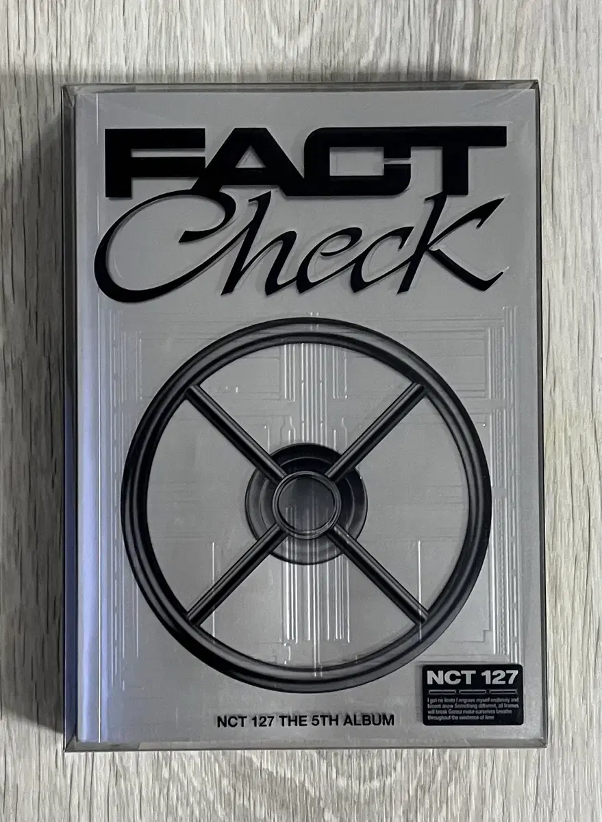 NCT 127 FactCheck Storage Version Unsealed Album / photocard Not Included