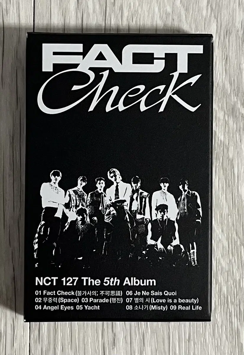 NCT 127 Factcheck Q unsealed album / photocard not included