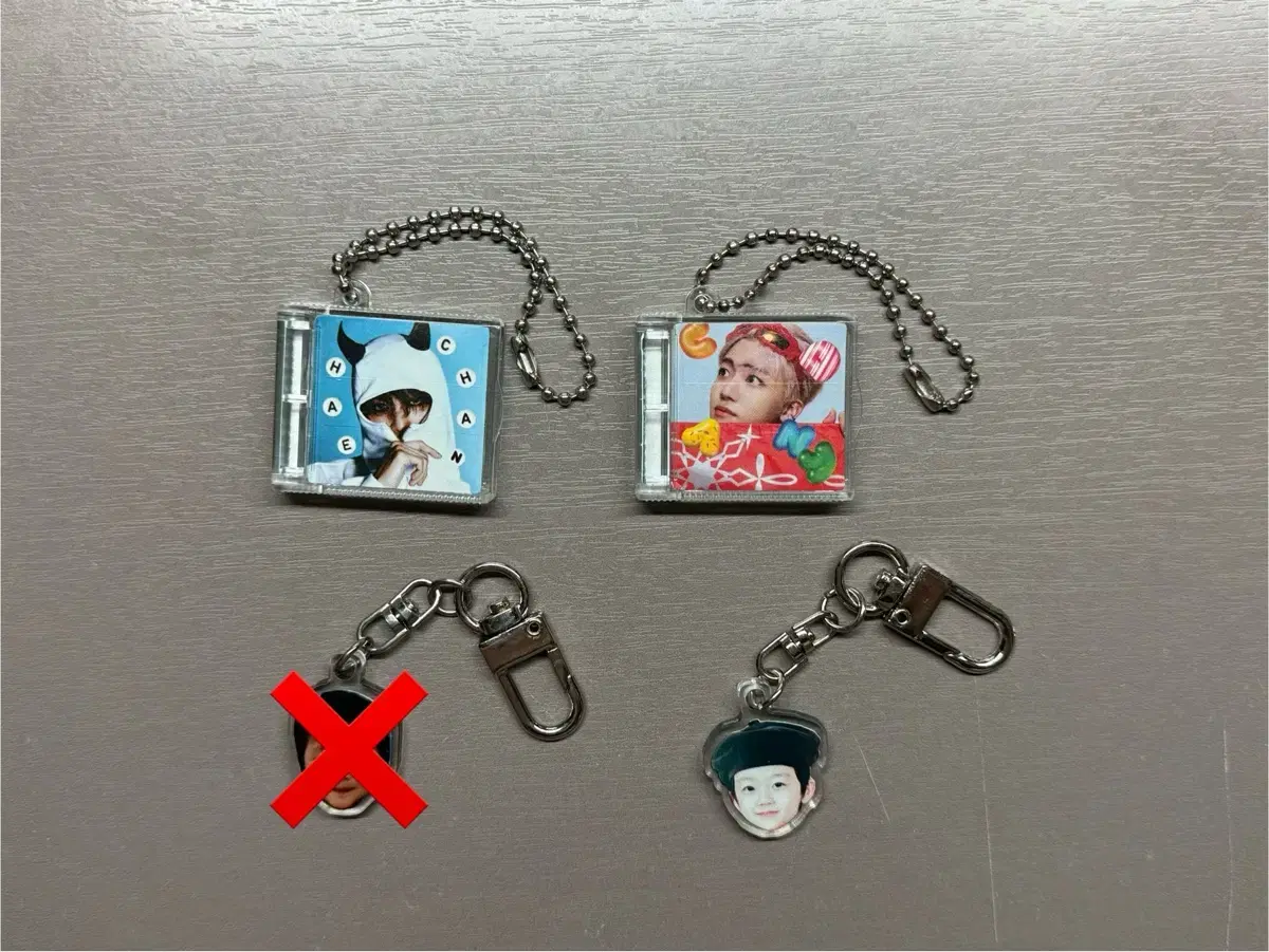 NCT Jaemin, haechan Mini & Acrylic Keyring (unofficial goods)